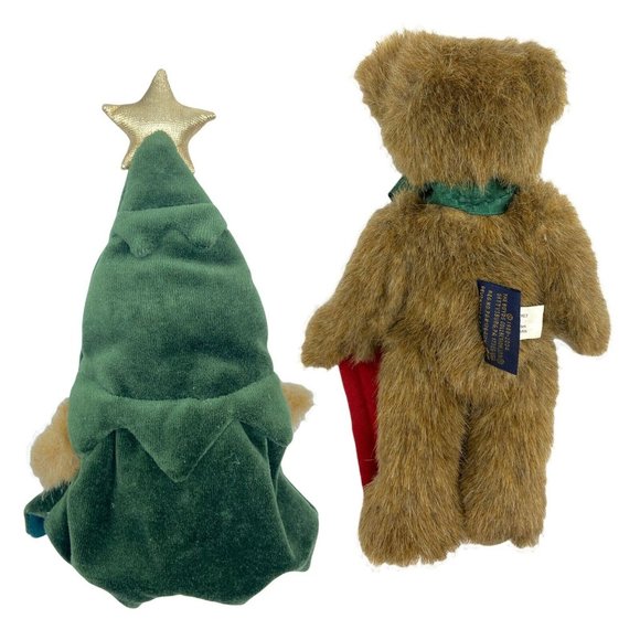 Boyds Bear Plush Frazier & Homer Christmas Tree And Thinking Of You Bear - Picture 2 of 7